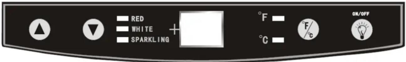 CONTINENTAL EDISON CECWC119 - Réglage de la température - 1