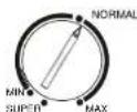 CONTINENTAL EDISON CECW46 - COMMENT UTILISER LE THERMOSTAT - 1