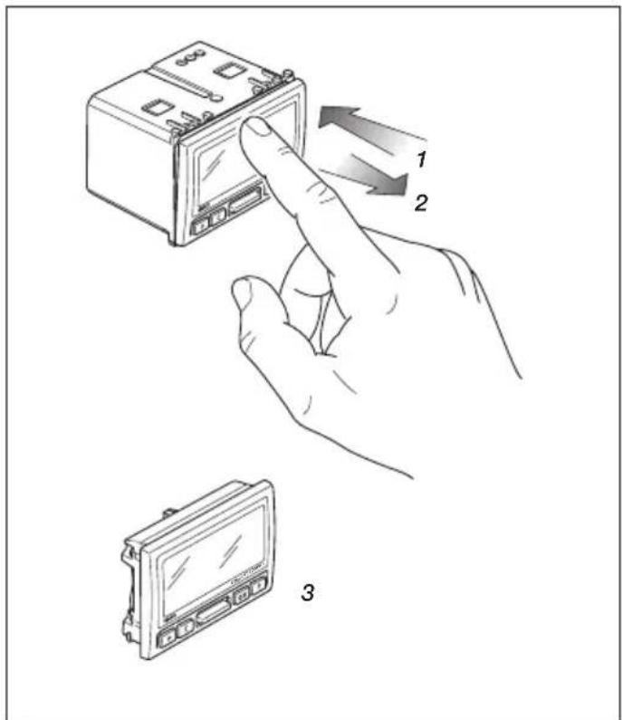 Vimar 20446 - - Installation/remplacement batterie tampon. - 1