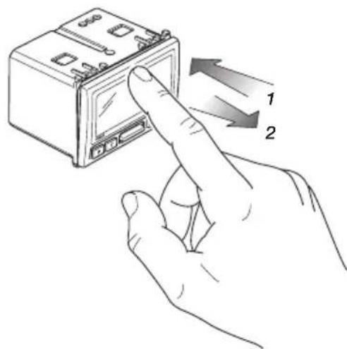 Vimar 20446 - - Inserimento/Sostituzione batterie alimentazione. - 1