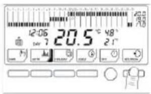 Fantini Cosmi IntelliComfort CH150 - Programmation du chronothermostat - 1
