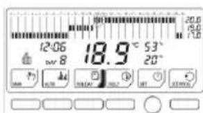 Fantini Cosmi IntelliComfort CH150 - Mode de fonctionnement « Holiday » - 2
