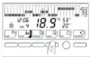 Fantini Cosmi IntelliComfort CH150 - Mode de fonctionnement « Jolly » - 1