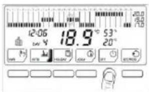Fantini Cosmi IntelliComfort CH150 - Fonctionnement hivernal - 1