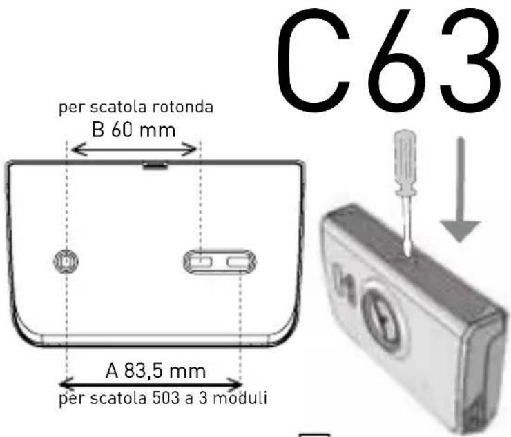 Fantini Cosmi C63 - CARATTERISTIC TECHNICHE - 1