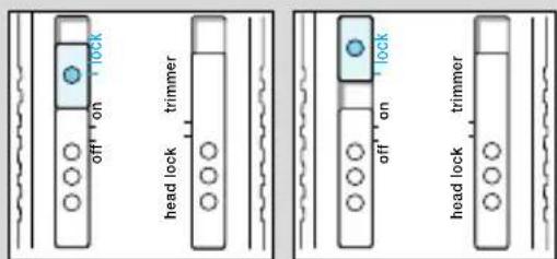 BRAUN Flex Integral 5312 - Positions de l'interrupteur - 3