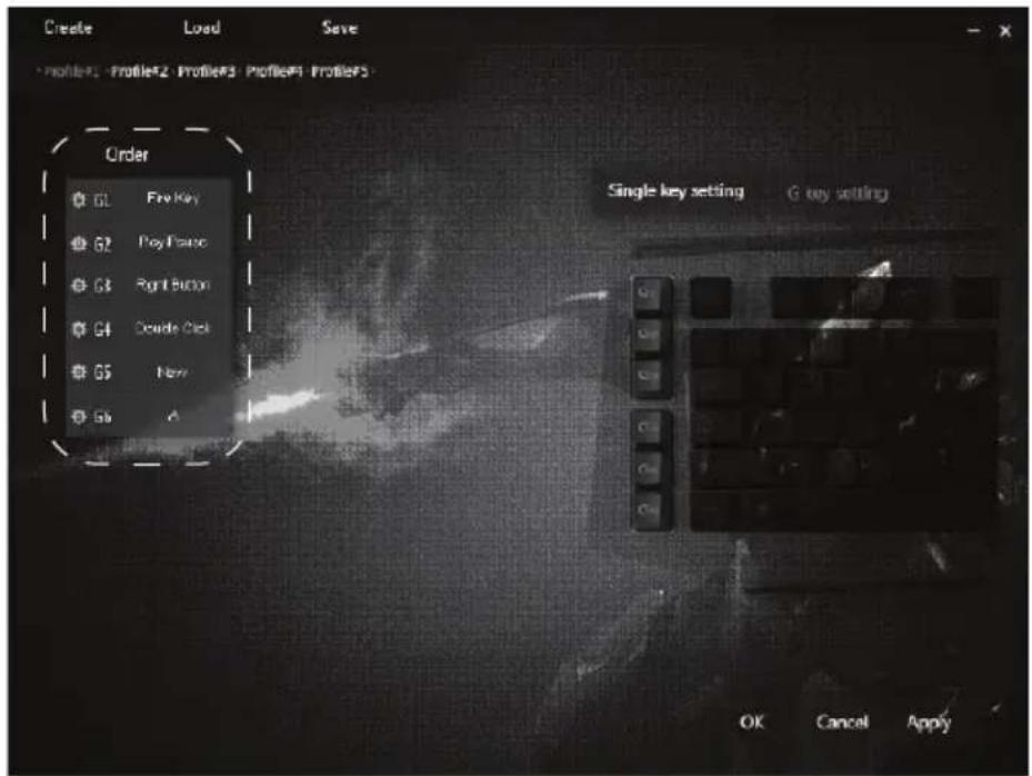 Qilive Q.8311 - Paramétrage des touches G - 1