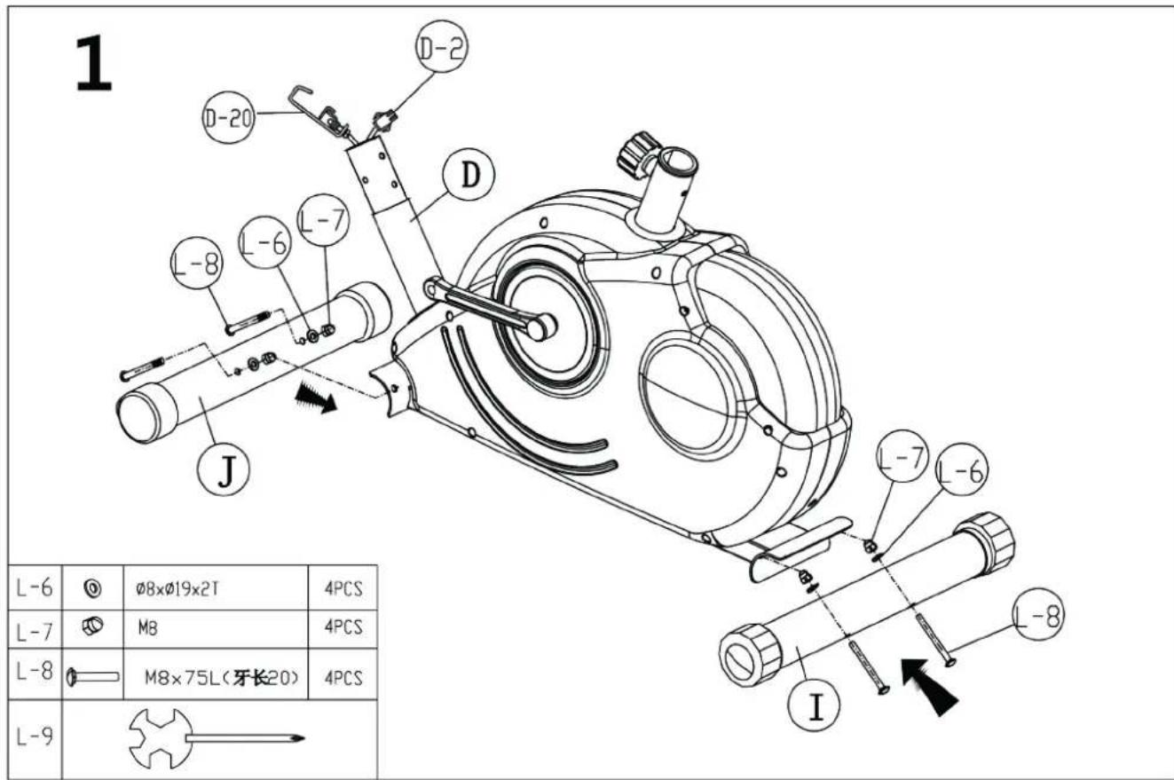 Skandika Theseus SF1620 - Step 1: Stabilizers - 2