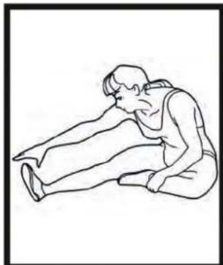 Skandika Theseus SF1620 - Exercise 4: Stretching the back side parts of the legs - 4