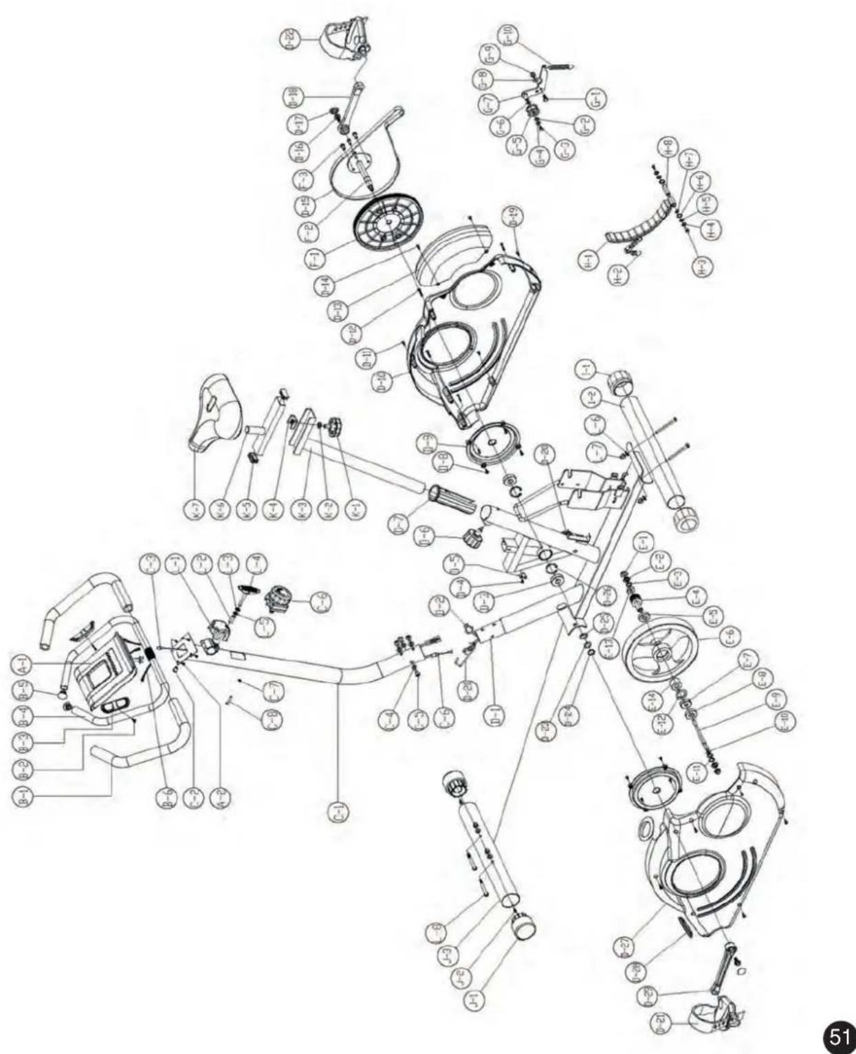 Skandika Theseus SF1620 - EXPLOSION DRAWING - 1