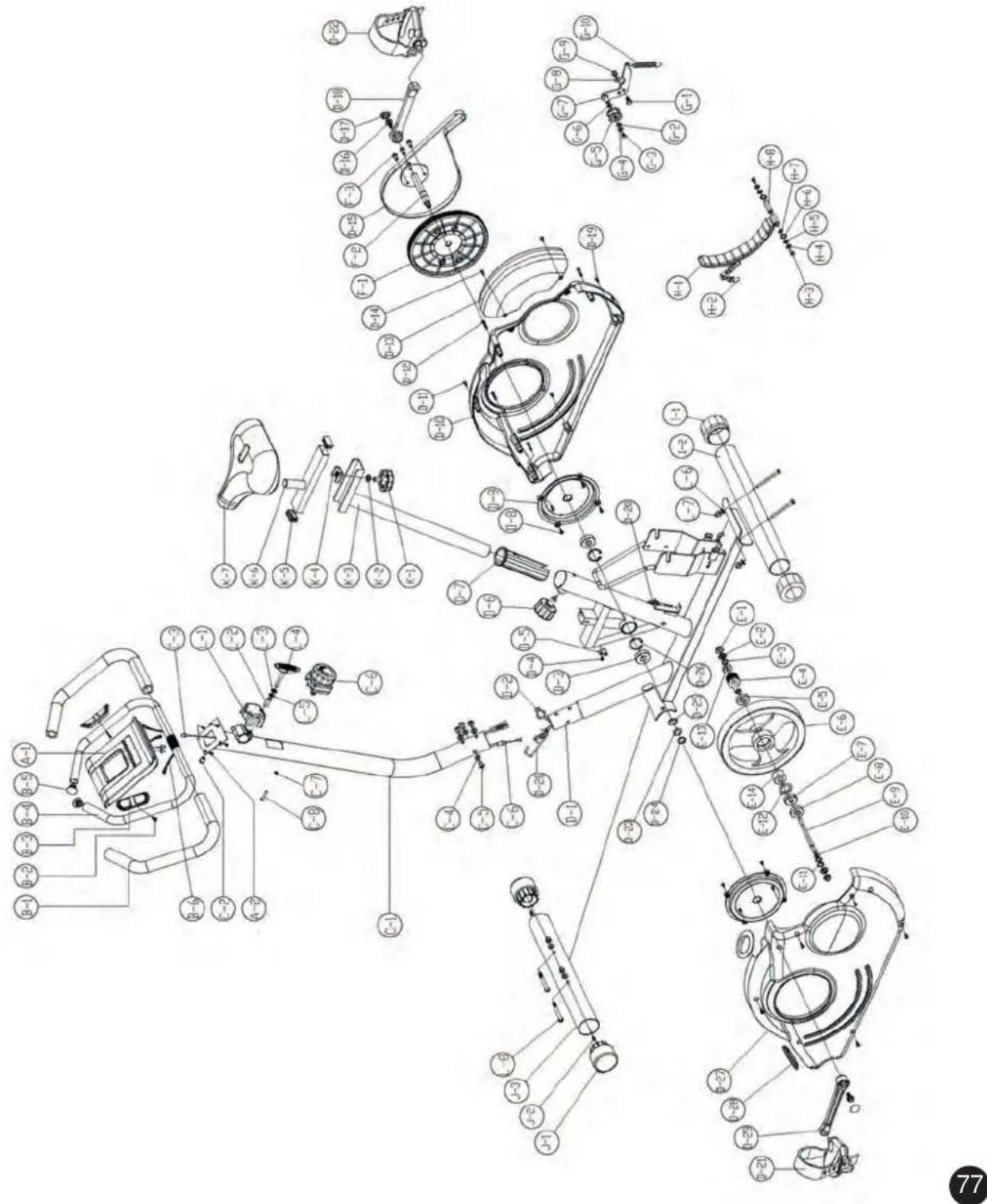 Skandika Theseus SF1620 - VUE EXPLOSEE - 1