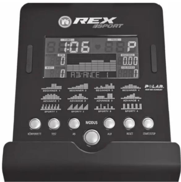 REX BX401 E - FONCTIONS DES TOUCHES - 1