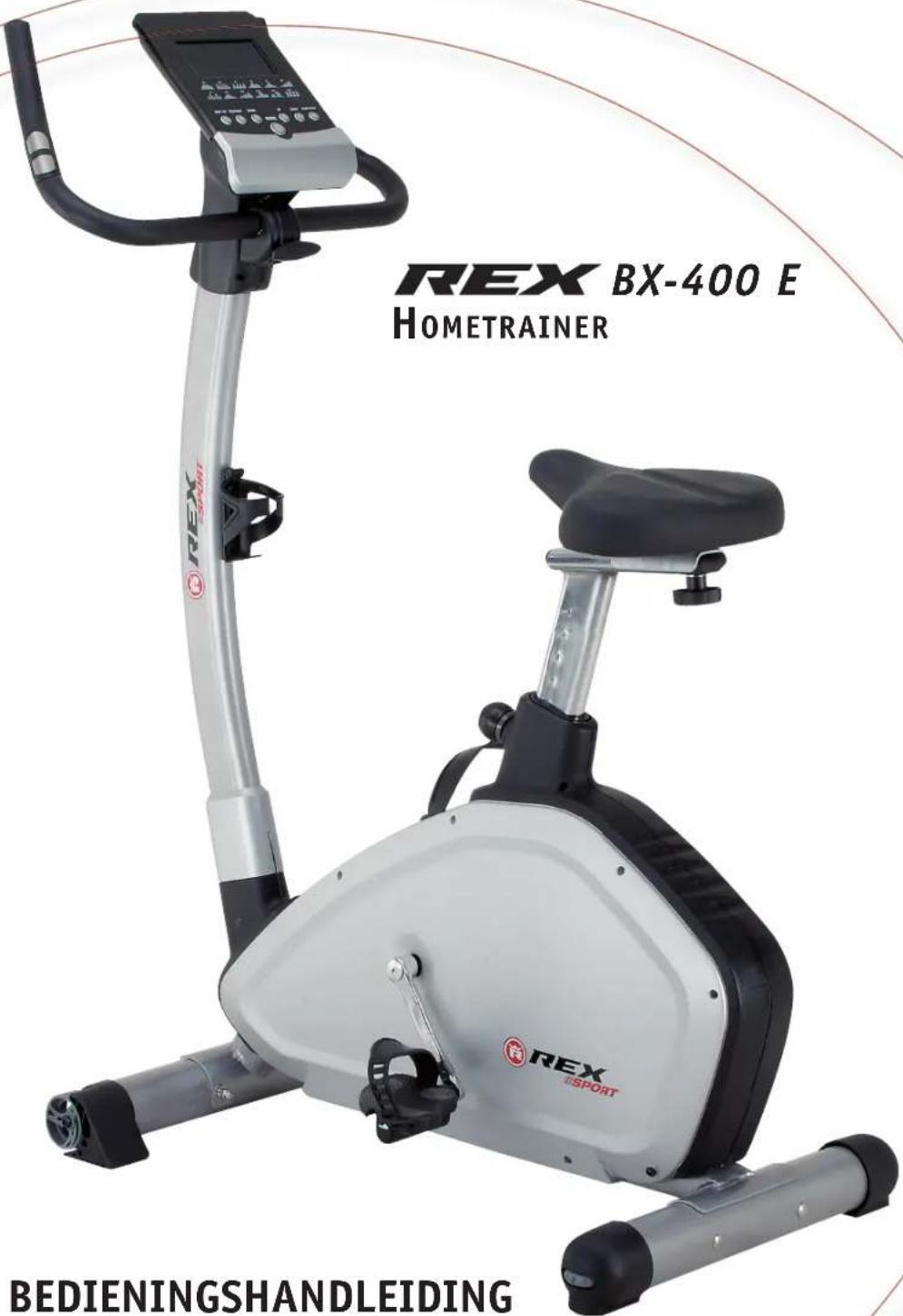 REX BX-400 E HOMETRainer REX i-SPORT BEDIENINGSHANDLEIDING