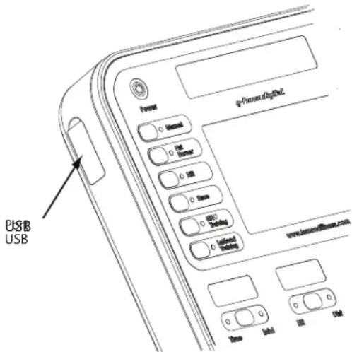 LeMond Fitness GFORCE UT - Où se trouve le port USB ? - 1