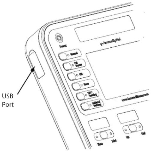 LeMond Fitness GFORCE UT - Where is the USB Port - 1