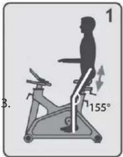 LeMond Fitness GFORCE UT - Seat Height - 1