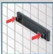 KOENIG Barcelona B06125 - WandmontageMontage Sockel Montage mural Montage du socle Montaggio a parete Montaggio basamento - 6