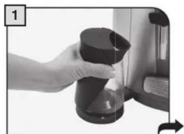 PHILIPS Saeco Milk Island MKI001 - REMOVING THE MILK ISLAND - 1