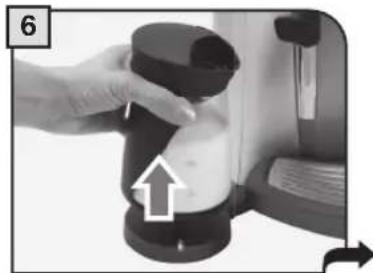 PHILIPS Saeco Milk Island MKI001 - OPERATING THE MILK ISLAND - 6