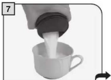 PHILIPS Saeco Milk Island MKI001 - UTILISATION DU MILK ISLAND - 7