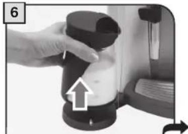 PHILIPS Saeco Milk Island MKI001 - UTILISATION DU MILK ISLAND - 6