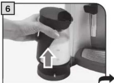 PHILIPS Saeco Milk Island MKI001 - UZYCIE PRZYSTAWKI MILK ISLAND - 6