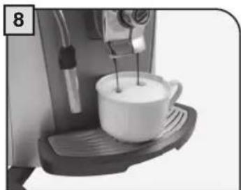 PHILIPS Saeco Milk Island MKI001 - UZYCIE PRZYSTAWKI MILK ISLAND - 8