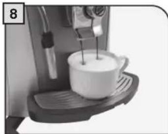 PHILIPS Saeco Milk Island MKI001 - OPERATING THE MILK ISLAND - 8