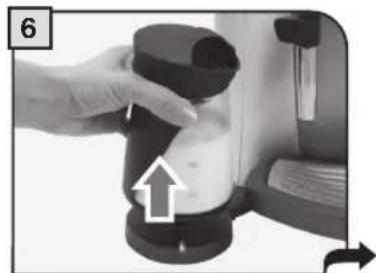PHILIPS Saeco Milk Island MKI001 - USO DO MILK ISLAND - 6