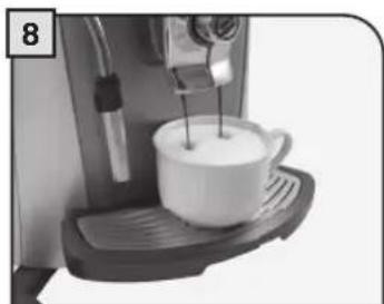 PHILIPS Saeco Milk Island MKI001 - UTILISATION DU MILK ISLAND - 8