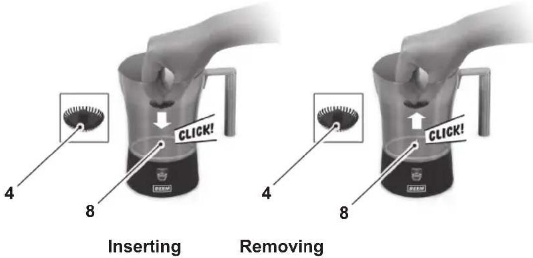 BEEM Latte Creme W7.001 - WARNING - 1