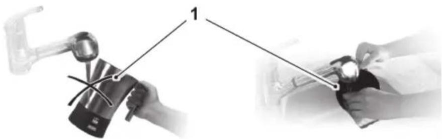 BEEM Latte Creme W7.001 - Damage to the device by penetrating liquids - 1