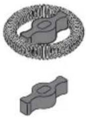 ARIETE Cappuccino Vintage 2878 - Scegliere l'inserto e versare il latte - 1