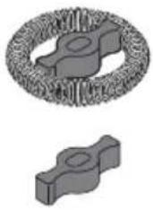 ARIETE Cappuccino Vintage 2878 - Eligir el montador de leche y verter la leche - 1