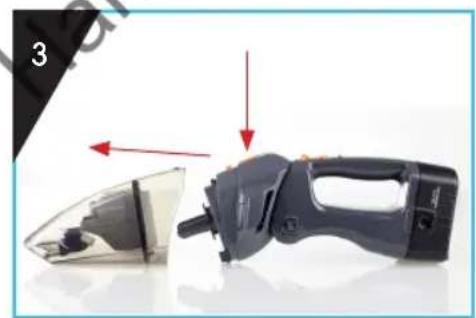 Easy Home VC 618WP - VIDEZ LE comPArTImENT À PoUSSIEE. - 2