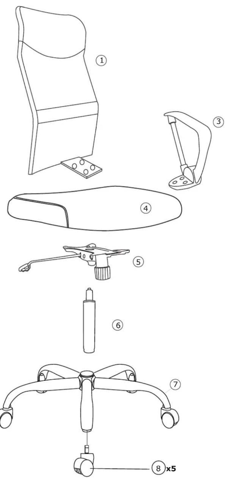 JYSK Billum - GB: WARNING FOR OFFICE CHAIRS! - 9
