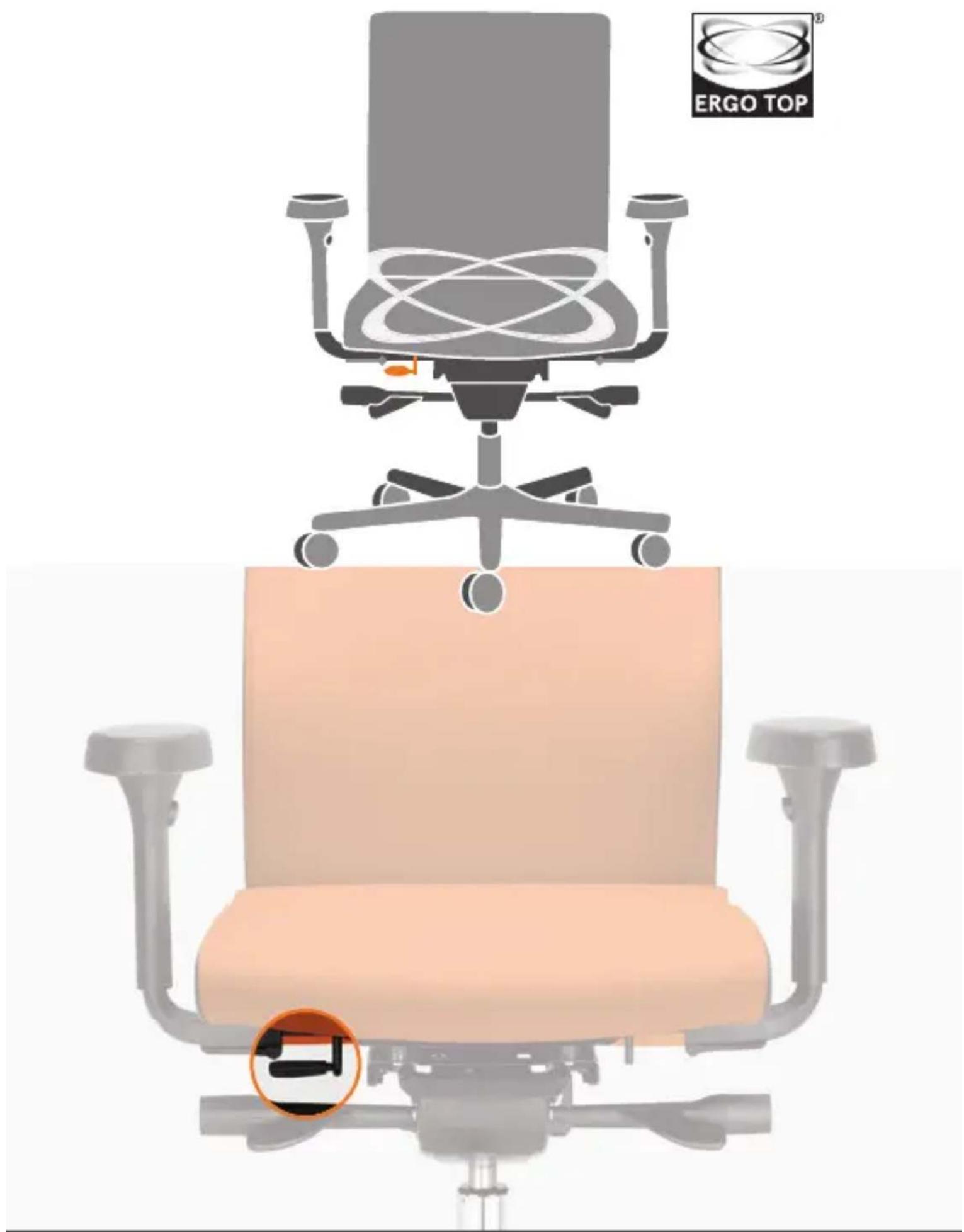 Löffler KNOPFLER KN98 - RÉGLAGE DE L'APPUI-LORDOSE - 1