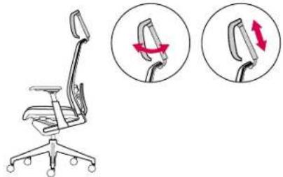 Haworth Very Task - Headrest-Adjustment (optional) - 1