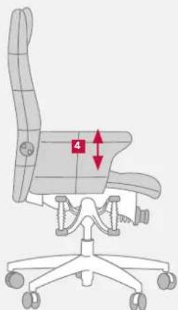 Bioswing 780 iQ S - Adjustment of Arm in Height - 3
