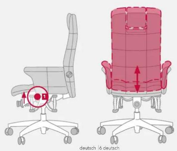 Bioswing 780 iQ S - Sitzneigung individuell anpassen - 1
