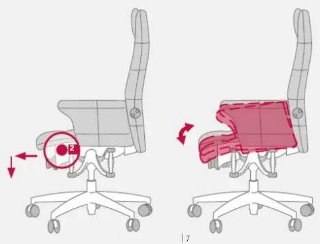 Bioswing 780 iQ S - Sitzneigung individuell anpassen - 2