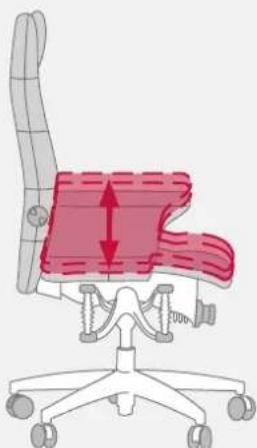 Bioswing 780 iQ S - Adaptation des accoudoirs en hauteur - 3