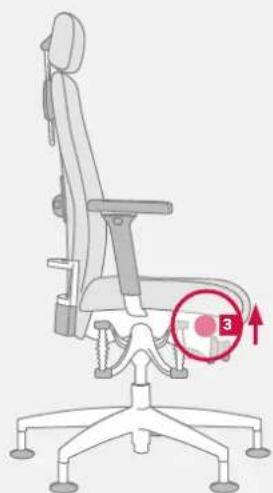 Bioswing 660 iQ S Meeting - Sitzfläche individuell anpassen - 3