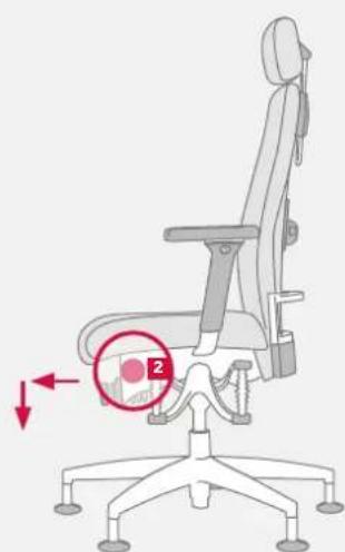 Bioswing 660 iQ S Meeting - Sitzfläche individuell anpassen - 1
