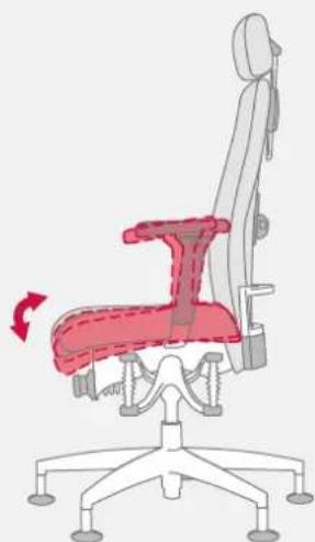 Bioswing 650 iQ S Meeting - Sitzfläche individuell anpassen - 2
