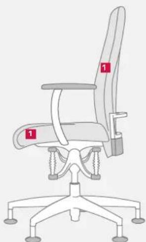 Bioswing 650 iQ E Visitor - Device for Pelvis Balance with Permanent-Contact Mechanism - 1