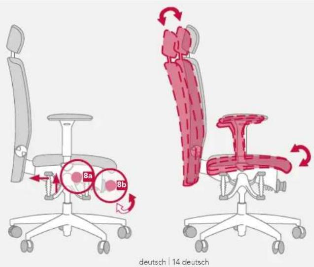 Bioswing 550 iQ S - Nackenstütze individuell einstellen - 1