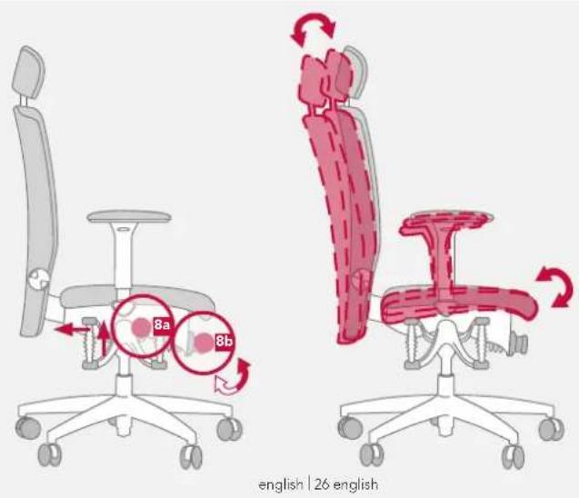 Bioswing 550 iQ S - Individual Adjustment of Headrest - 1