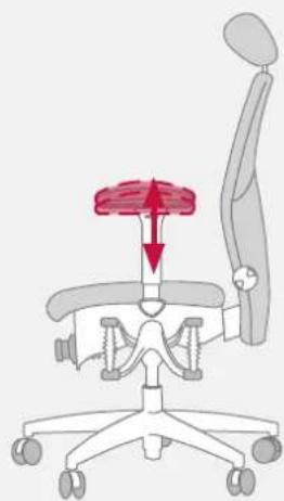 Bioswing 460 iQ S - Armlehnauflage auf Breite und Tiefe einstellen oder drehen - 2