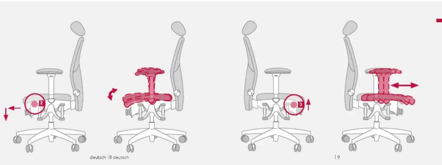 Bioswing 460 iQ S - Sitzfläche individuell anpassen - 1